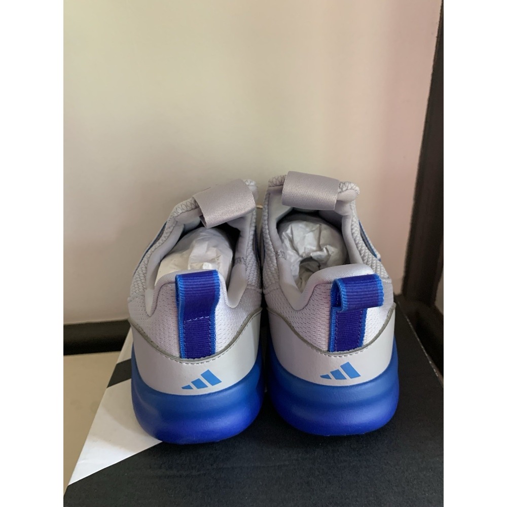 Adidas Lite Racer Adapt 7.0 K Sneakers JS5016 Grey Blue Size 4.5 Youth NEW W/Box - Picture 5 of 6